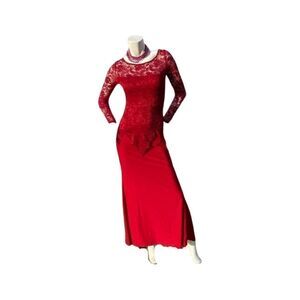 💚 B13 Rephyllis long laced dress